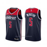 Maillot Washington Wizards Cassius Winston #5 Association 2020-21 Bleu